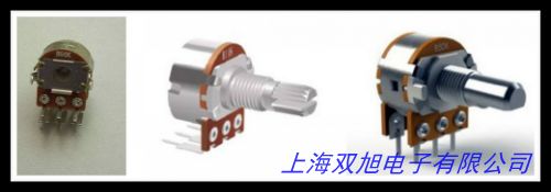 20mm 旋转编码器 编码开关/EC11/数字电位器 带开关 五脚